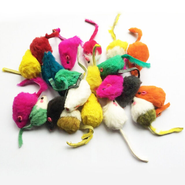 Fur False Mice Toys For Cats - Image 3