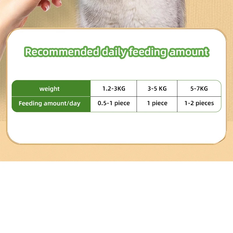 HOOPET Cats Snacks Nutritious Cat Grass Teeth Grinding Freeze Dried Adults and Kittens Hair Removal Instant Food Teeth Cleaning