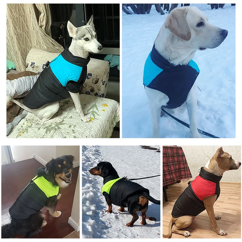 Waterproof Pet Vest Jacket For Small Medium Large Dogs