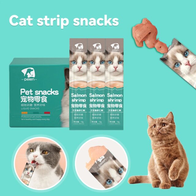 Cat Strips Wet Food Snacks Nutritious with Fresh Ingredients - Image 2