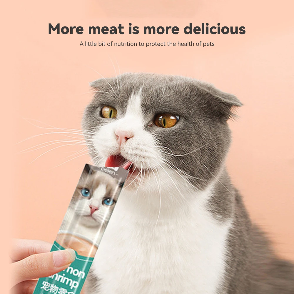 Cat Strips Wet Food Snacks Nutritious with Fresh Ingredients