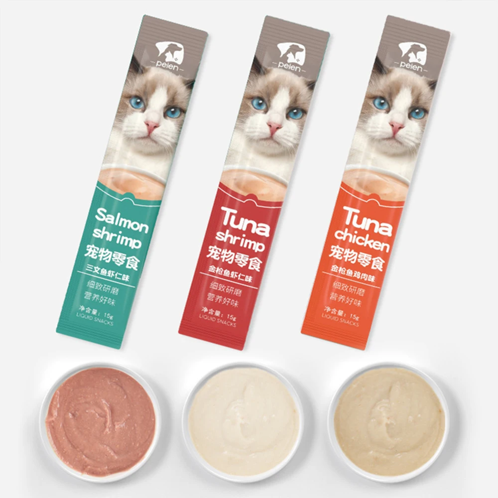 Cat Strips Wet Food Snacks Nutritious with Fresh Ingredients