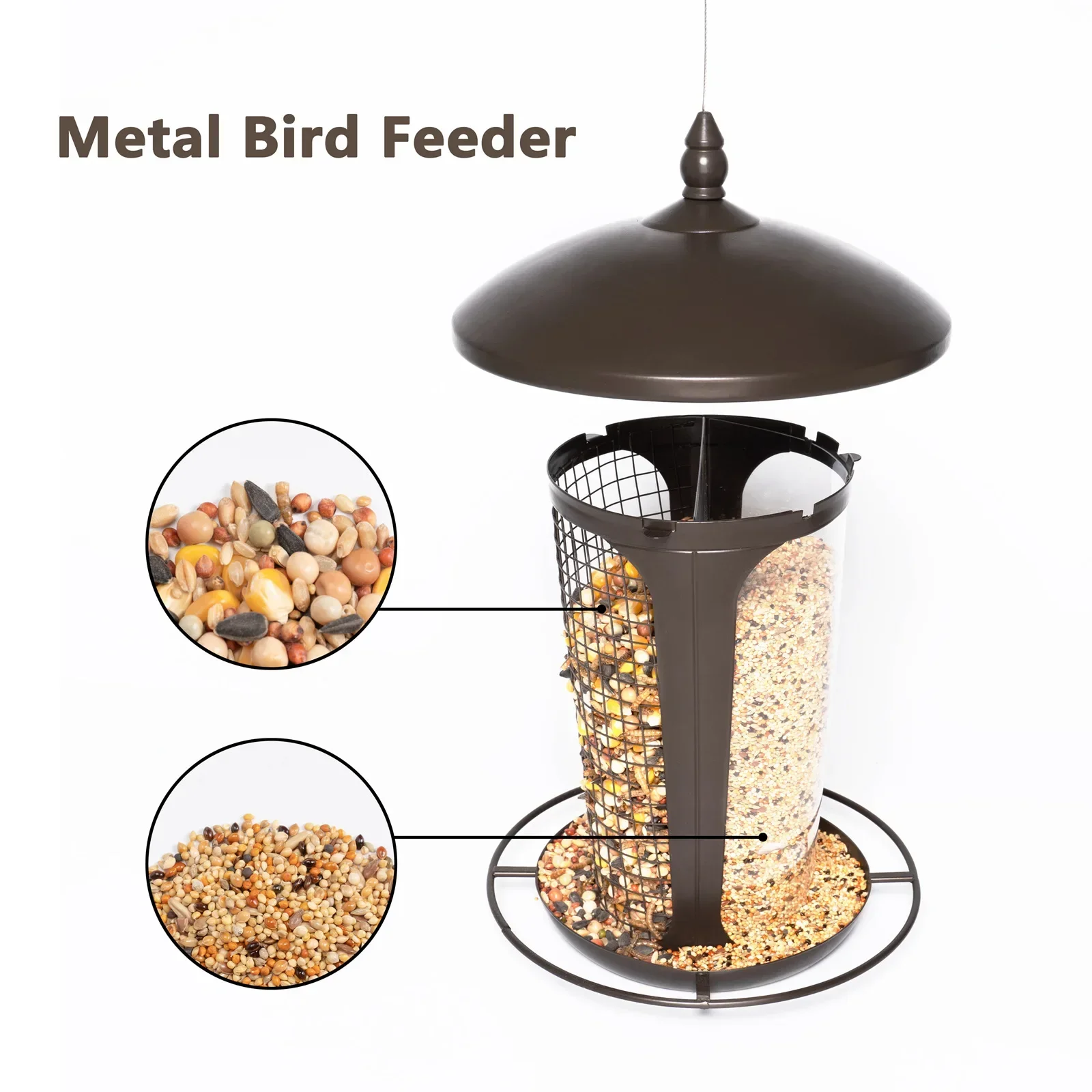 Outdoor Balcony Hanging Bird Feeder tools