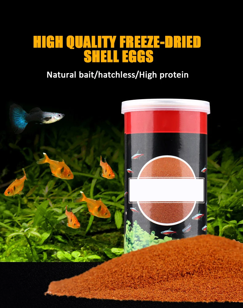 New Healthy Brine Shrimp Egg Ocean High Protein Nutrition Nutrients Fish Feeding