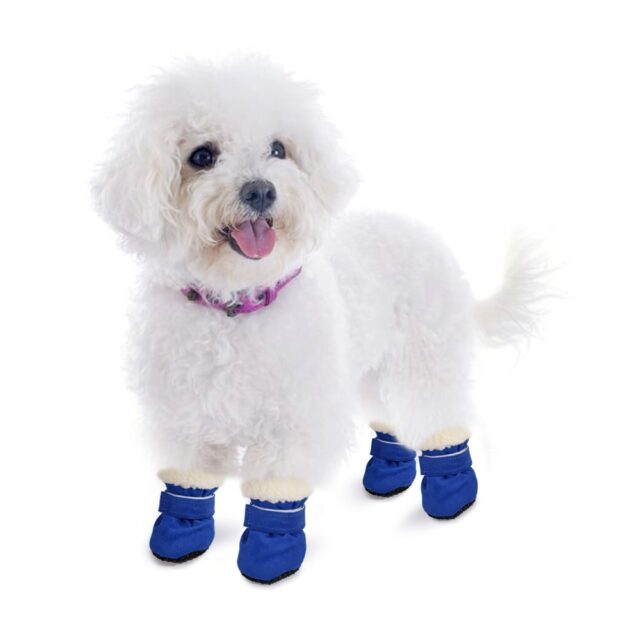 New Anti-Slip Winter Dog Shoes 4 pcs Set - Image 6