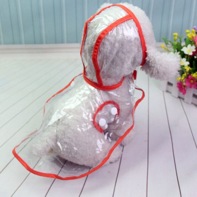 New Waterproof Transparent Dog Raincoat - Image 3