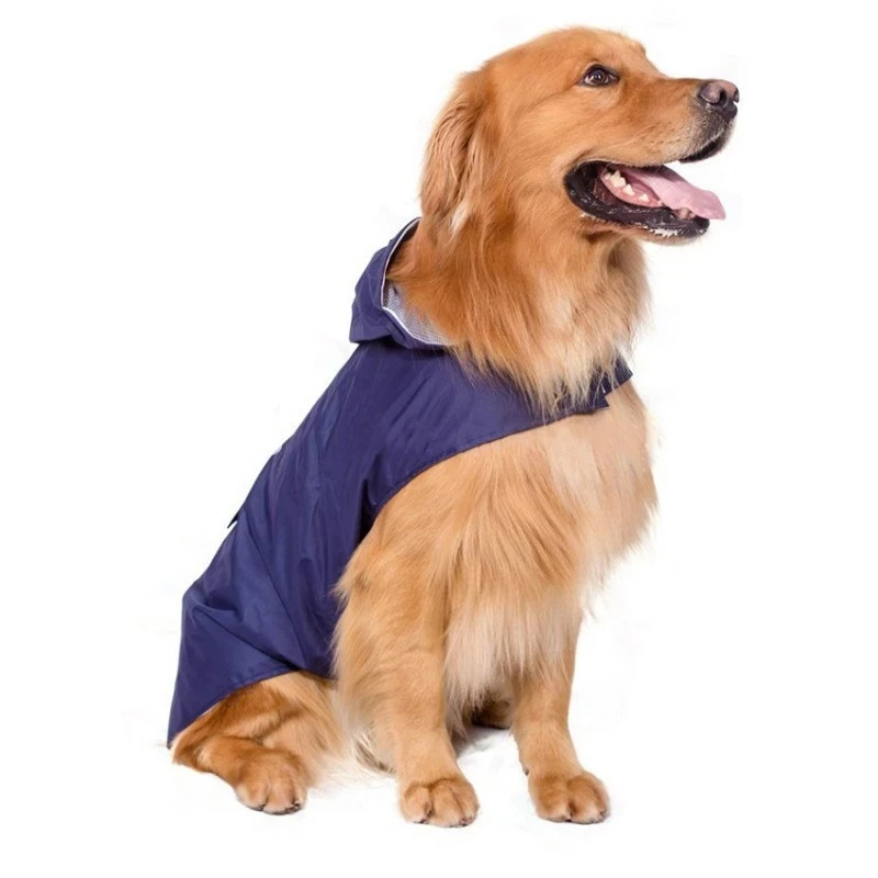 Dog's Reflective Waterproof Raincoat