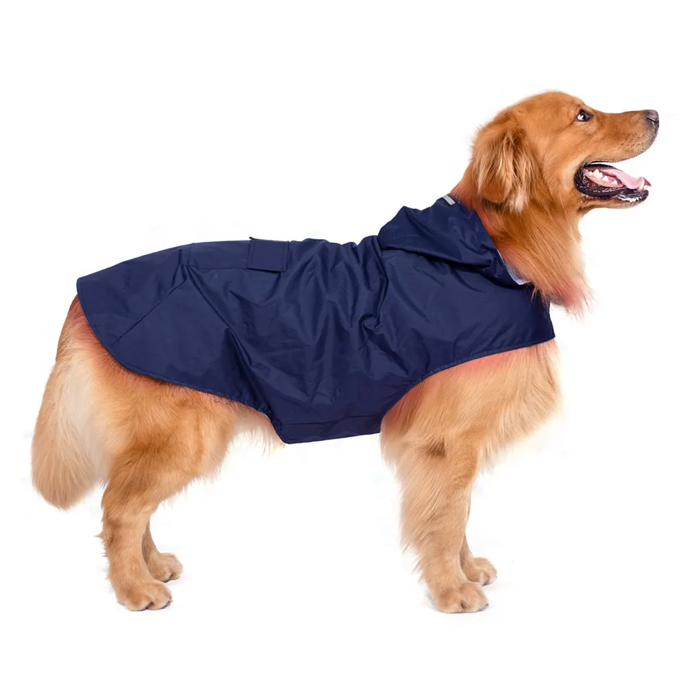 Dog's Reflective Waterproof Raincoat