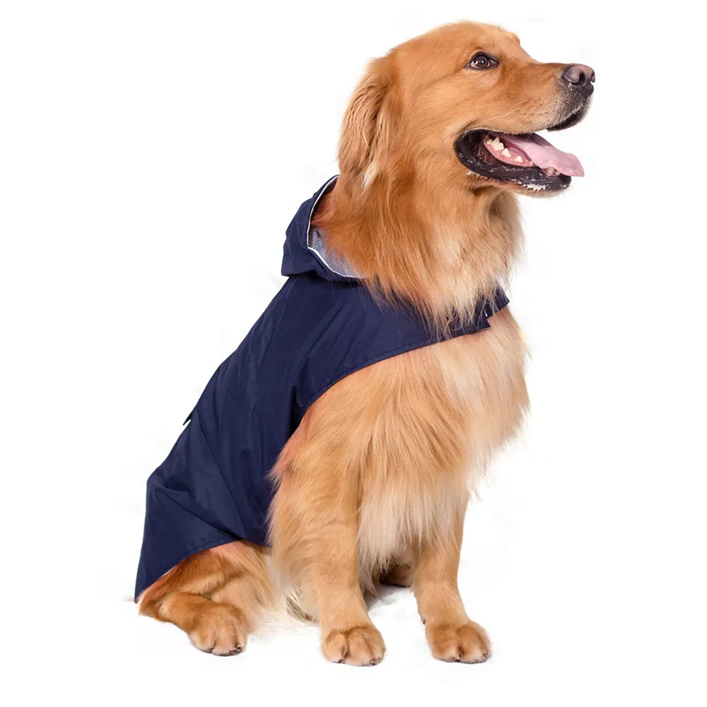 Dog's Reflective Waterproof Raincoat